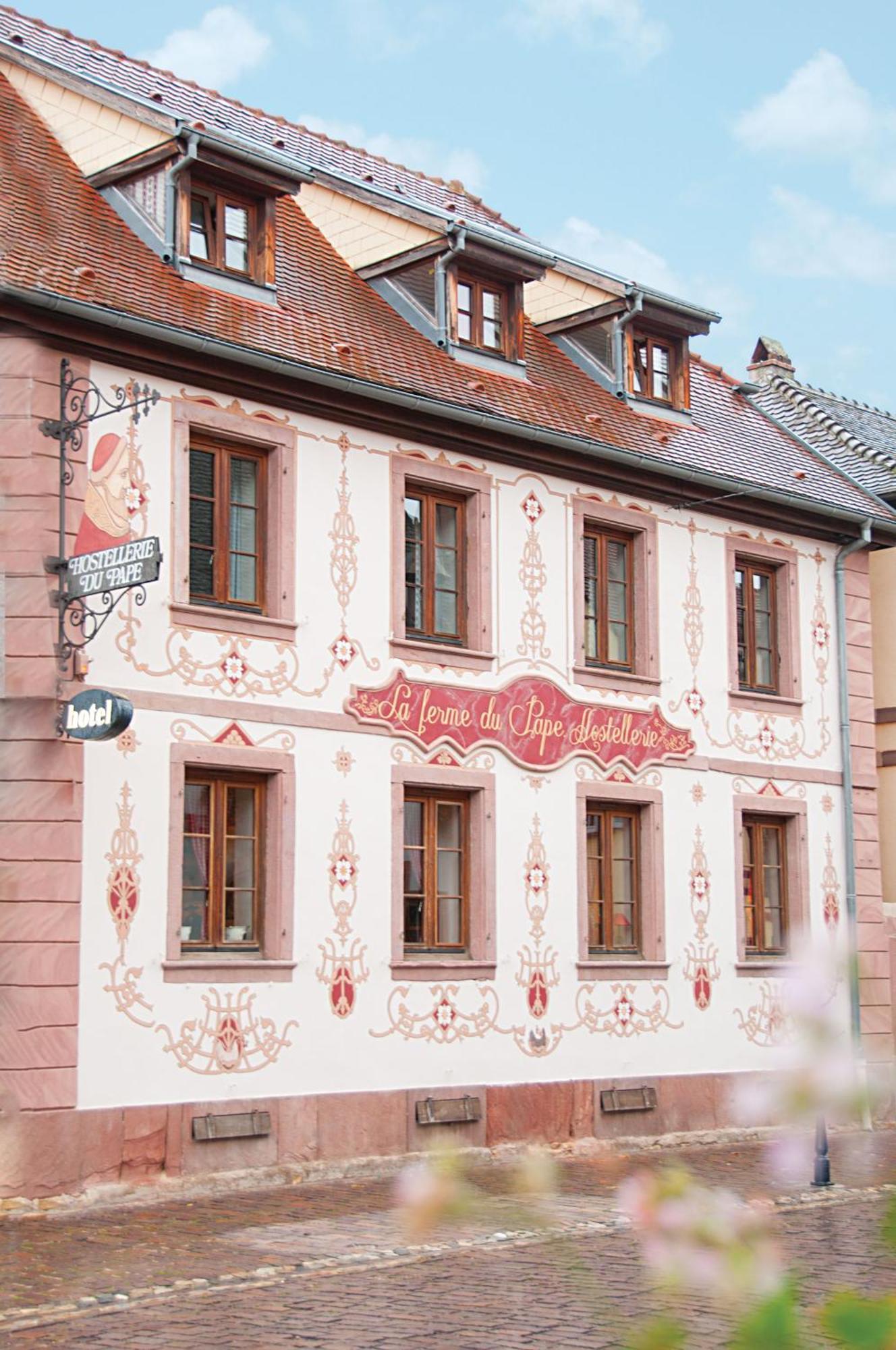 The Originals Boutique, Hotel La Ferme Du Pape, Eguisheim Exterior foto